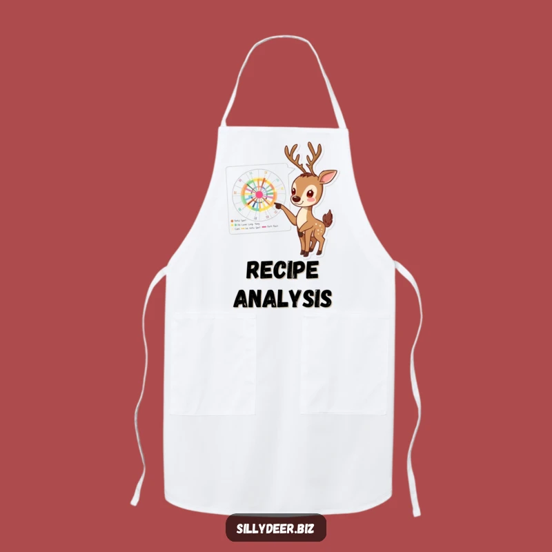 Funny Deer Chart Apron: Present Data with Enthusiasm and Woodland Charm